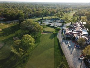 St Louis CC 18th Approach Aerial